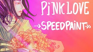 Pink Love - Blonde Redhead (OC SPEEDPAINT)