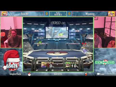 GSO28 PM - FoutNL (Peach) vs BDE | Woonger (Wario) | Pools