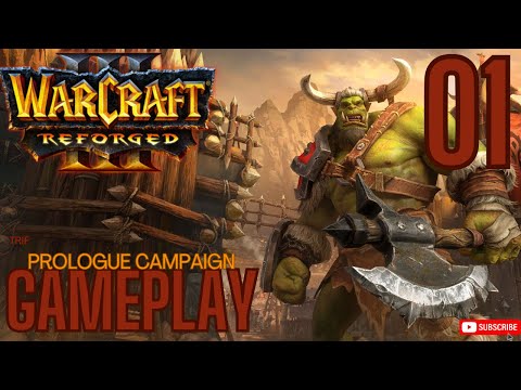 Warcraft III: Reforged – Prologue Campaign Full Playthrough | No Commentary | Exodus of the Horde