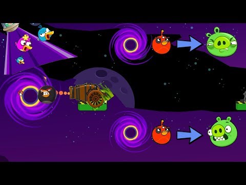 Angry Birds Collection 5 - BEAT ALL PIGGIES IN PIG PLANET GAMEPLAY!