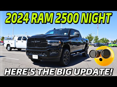 2024 RAM 2500 Laramie Night Edition: Here's The BIGGEST Update For The HD'S!