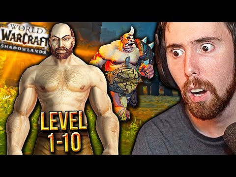 Shadowlands NEW Starting Zone! Asmongold Tries Exile's Reach FULL Experience (Level 1-10)