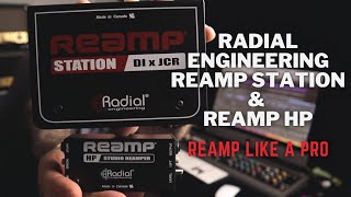 Video thumbnail for REAMP Like A Pro | RADIAL Engineering REAMP STATION & REAMP HP by Euge Valovirta