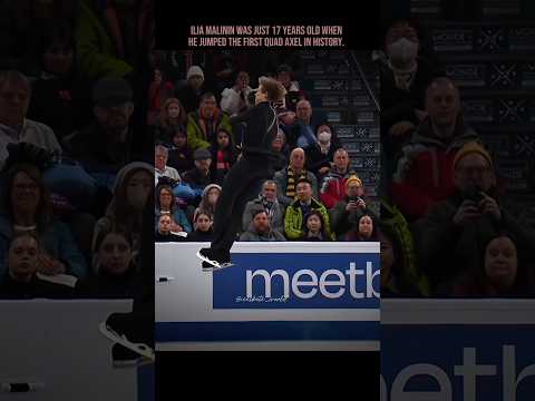 The hardest jump in the history of figure skating #figureskating #quadaxel