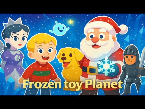Santa vs. The Frozen Toy Queen | Leo & Poppy Save Christmas!🎅👑❄️