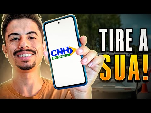 Como TIRAR A NOVA CNH SEM AUTO ESCOLA pelo CELULAR | APLICATIVO CNH DO BRASIL !