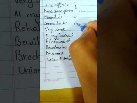 Practice Shorthand Writing #shorthand #shorts