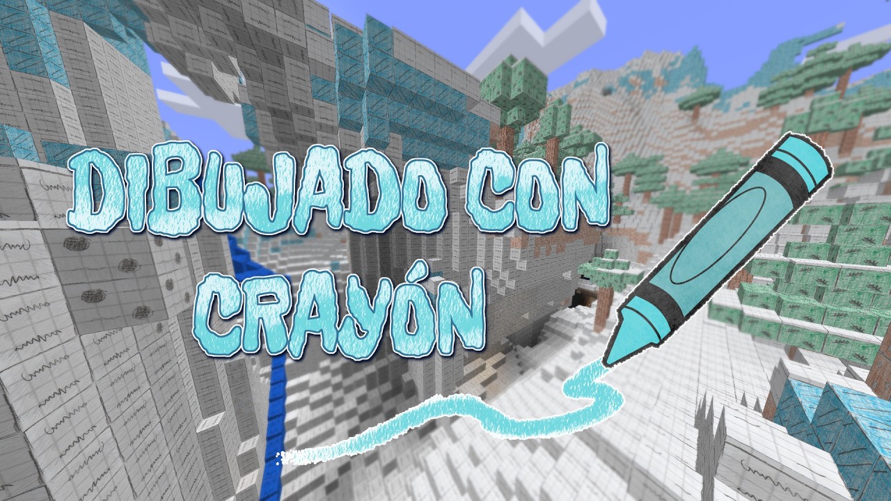 Este texturepack se dibujó con lápices de colores