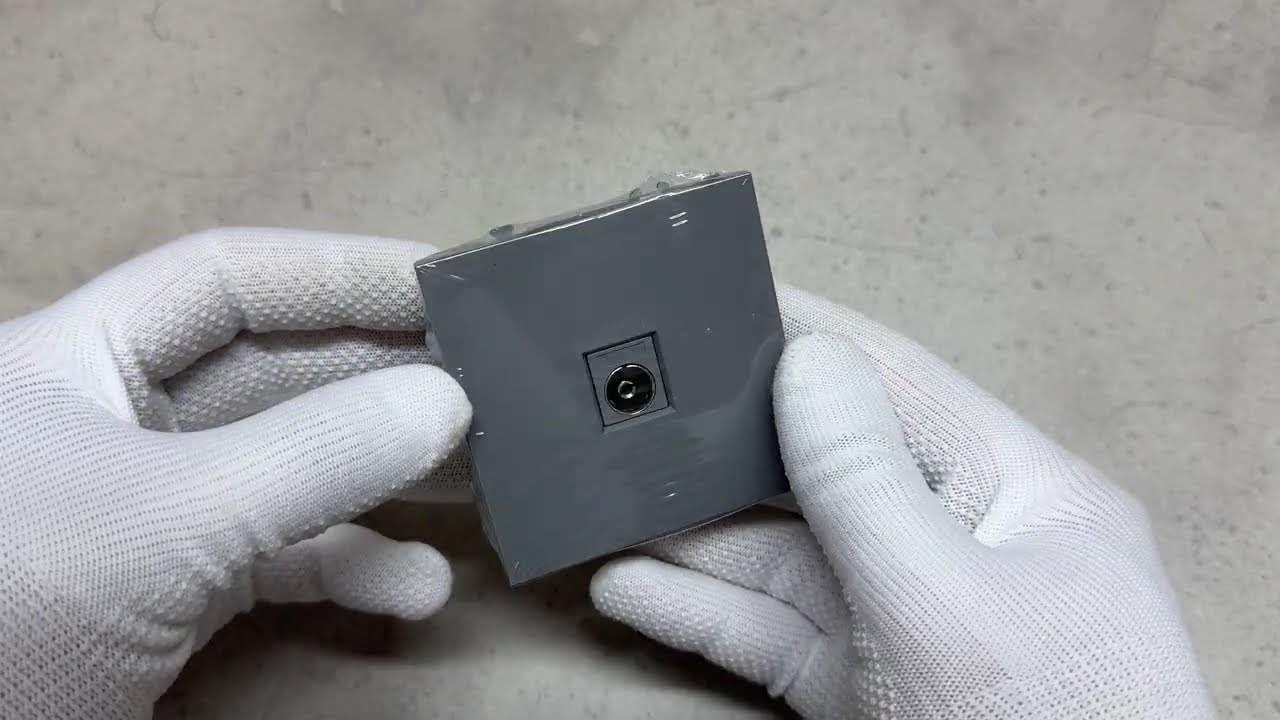 Розетка телевізійна, механізм сірий Soft ER141TV-G ARDERO (без рамки) 80773