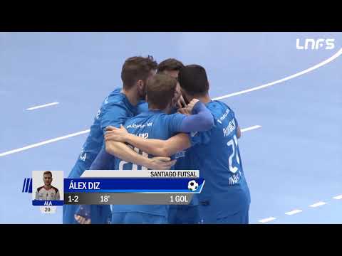 Aspil Vidal Ribera Navarra - Santiago Futsal Jornada 19