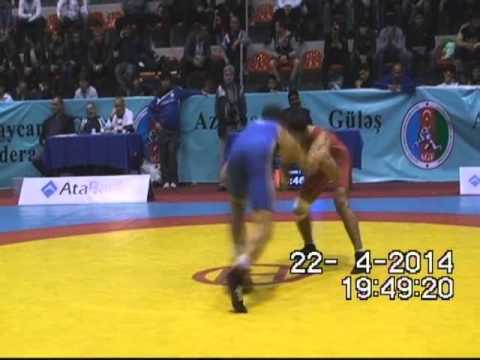 AWFCUP2014 / Coshgun Azimov - Murad Suleymanov - FS junior 66 kg gold medal match