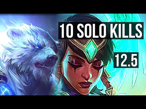 VOLI vs KARMA (TOP) | 10 solo kills, 700+ games, Dominating | EUW Diamond | 12.5