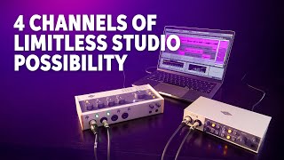 Video thumbnail for Universal Audio Volt 4 and Volt 476P USB-C Audio Interface Demo by Sweetwater