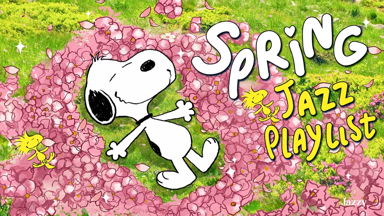 Perfect Spring Morning with Snoopy Jazz🌸☀️🎧| Upbeat Jazz to Relax, Study and Chill by Jazzy