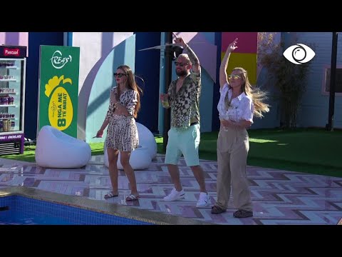 Festë në Pishinë/ Luizi,Kiara dhe Olta kërcejnë bashkë - Big Brother Albania Vip 2