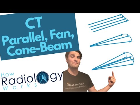Parellel Beam CT, Fan Beam CT and Cone Beam CT geometries [Radiologic Technologists / Radiographers]