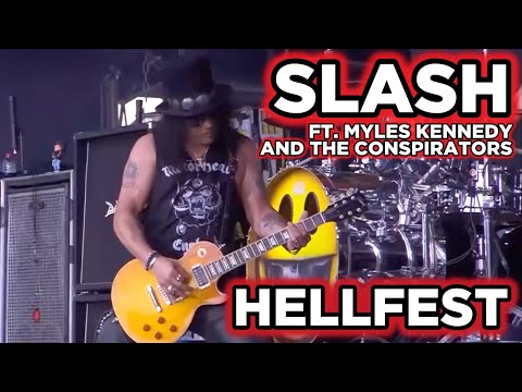 Slash feat. Myles Kennedy and The Conspirators - HELLFEST 2015 [1080P]