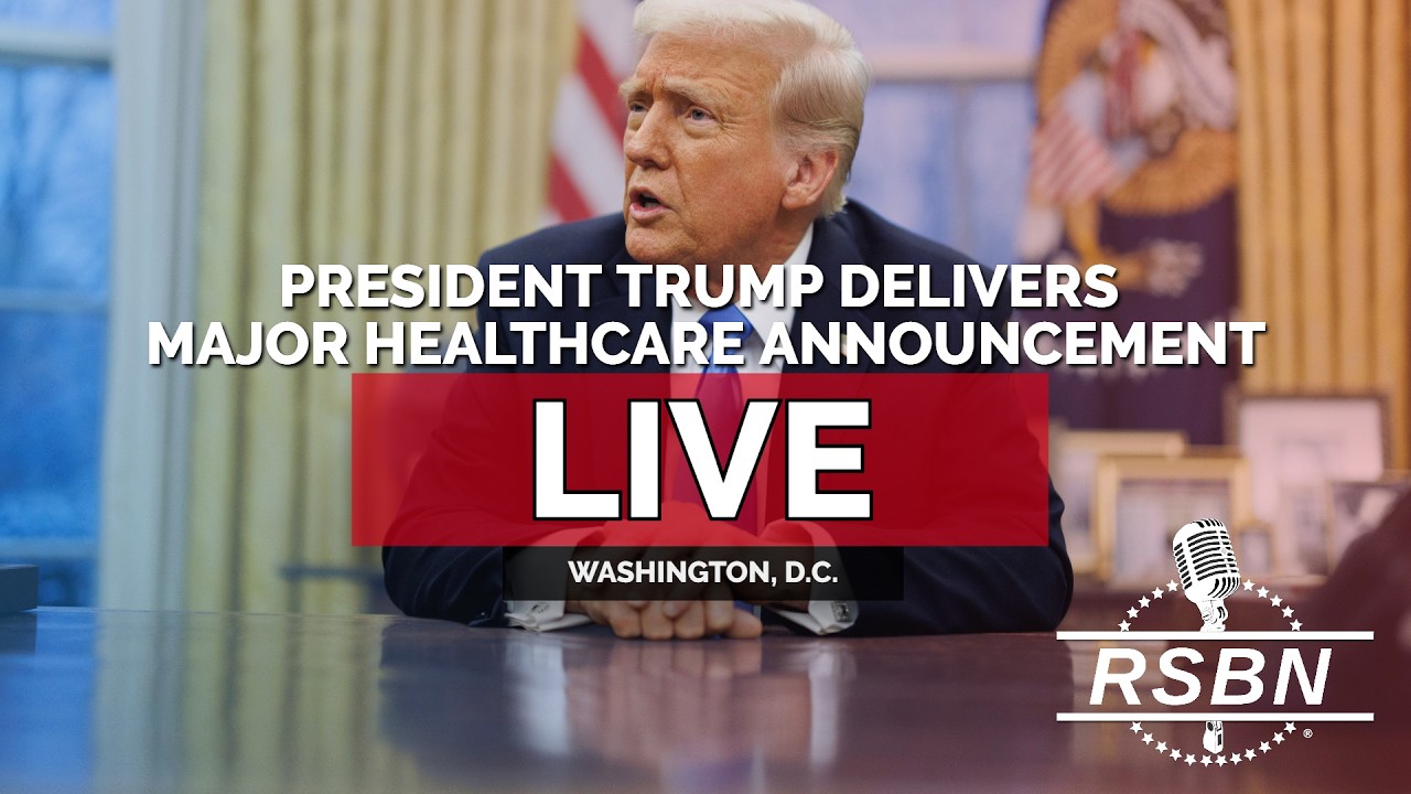 LIVE: President Trump Delivers Major Healthcare Announcement in Oval Office - 09/18/26