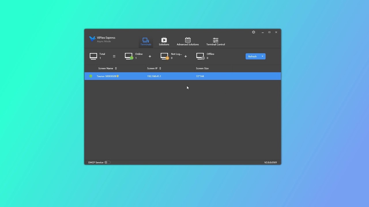 02 Terminal Operation (Async Mode)