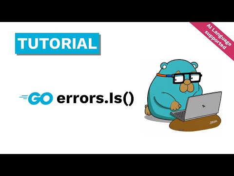 GO Programming | The errors Is function