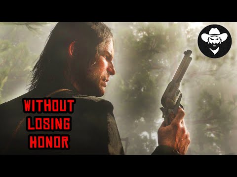 Can you be a bad person without losing Honor in Red Dead Redemption 2