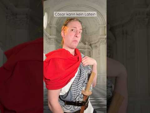 Cäsar kann kein Latein 🏛🤨 #shorts