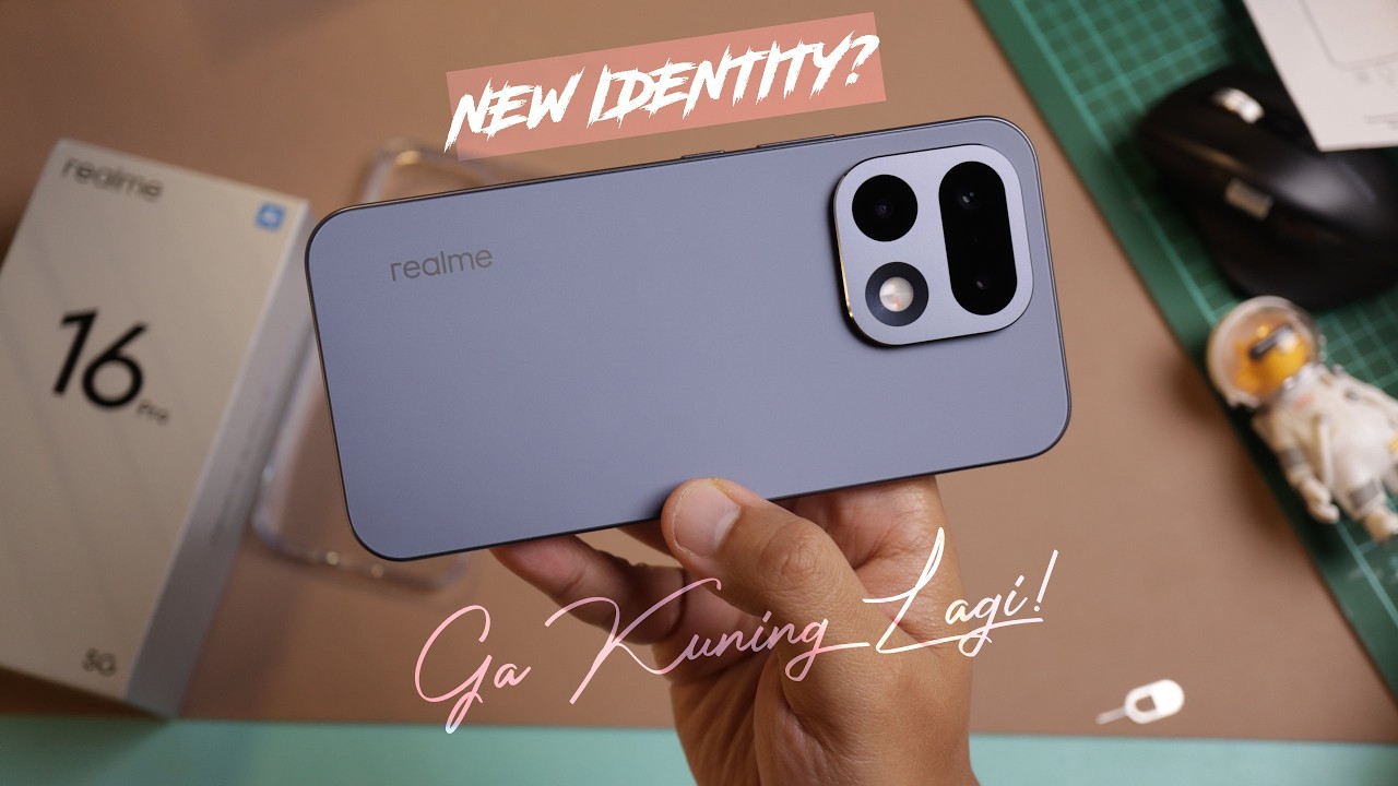 realme 16 Pro 5G Pebble Grey - Unboxing. Identitas Baru?