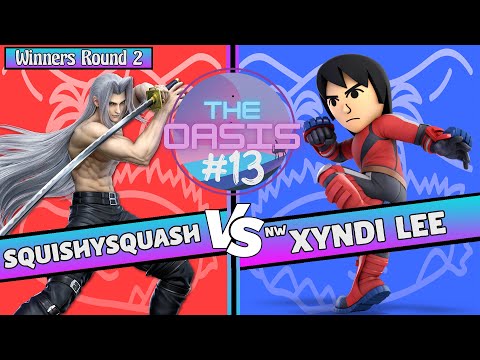 The Oasis #13 Winners Round 2 - SquishySquash (Sephiroth) Vs. NW | Xyndi Lee (Mii Brawler)