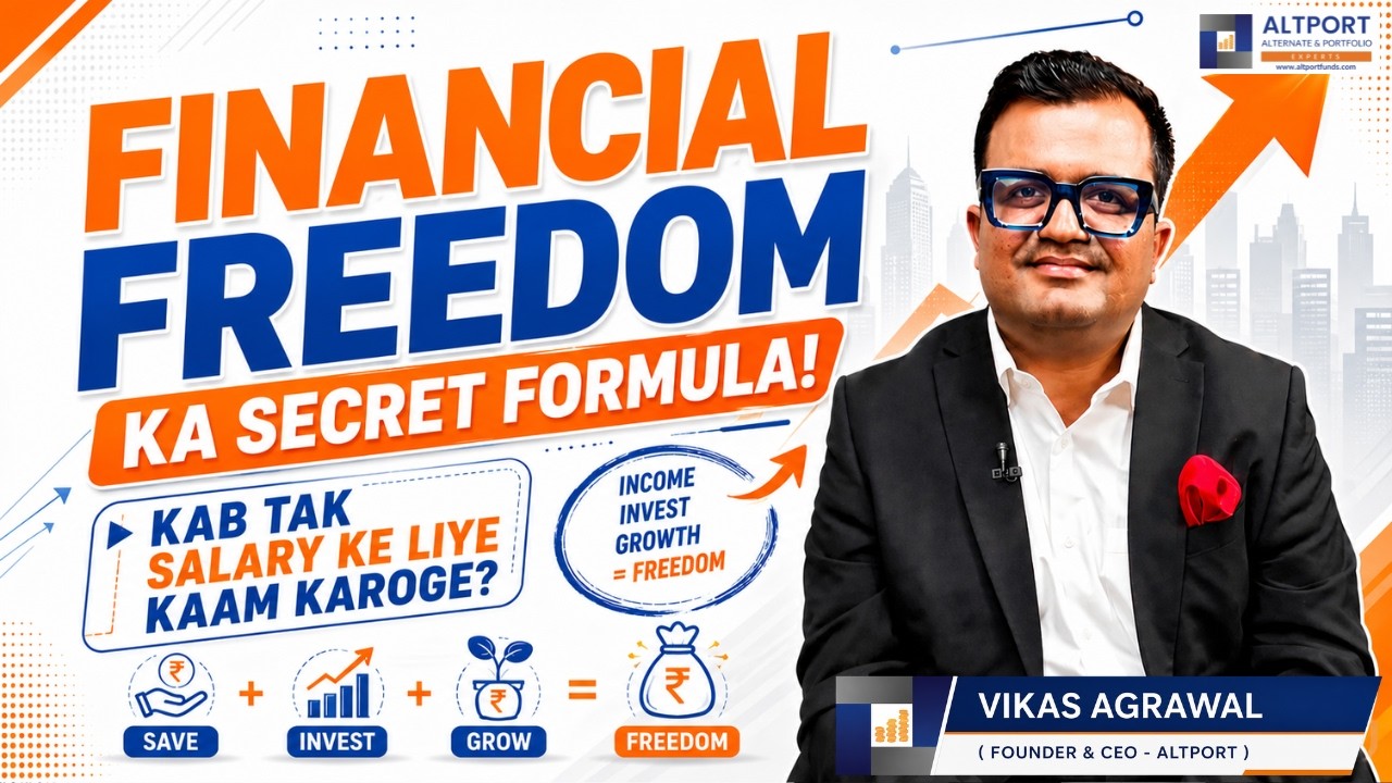 Financial freedom ka secret formula ? Kab tak salary ke liye kaam karoge ?