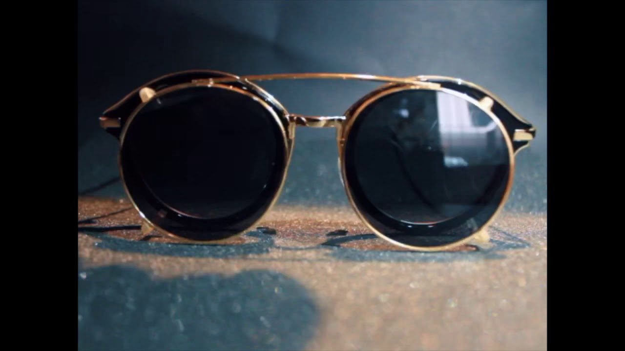 Lentes Raze Clip on All Metal Hipster para Graduar Armazón Dorado
