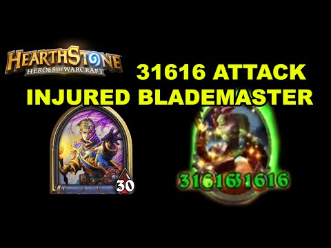31616 Attack Injured Blademaster - Hearthstone Highlights