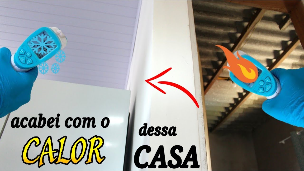 ACABEI com o CALOR PRA SEMPRE... ainda fiz O TESTE da TEMPERATURA !! Veja..