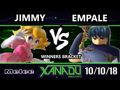 S@X 271 SSBM -  Jimmy (Peach) Vs.  Empale (Marth) Smash Melee Winners Bracket