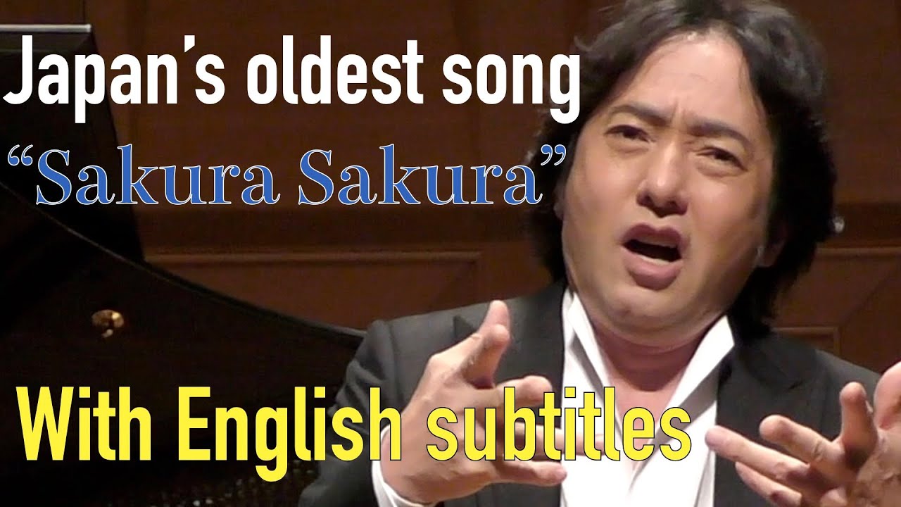 【Japan's oldest Song】Sakura Sakura “Cherry Blossoms” AKIKAWA MASAFUMI tenor
