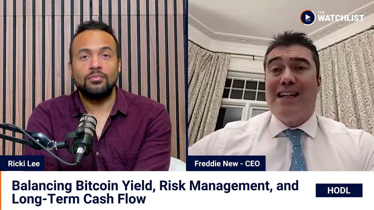 B Hodl CEO Freddie New on Building a Bitcoin Treasury and Generating Secure Yield