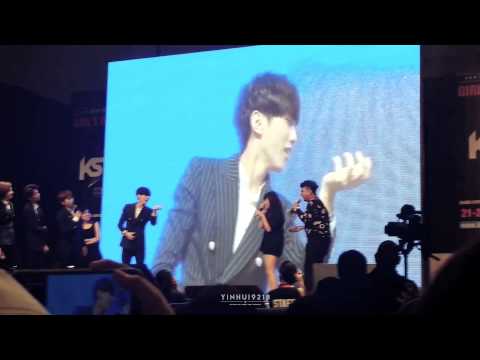 141122 KSFF in Singapore- GameB (Fruit) _JinYoung B1A4