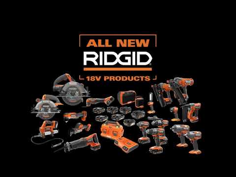 RIDGID Power Tools New Product Lineup