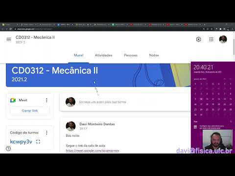 CD0312 - Retorno ao semestre 2021.2