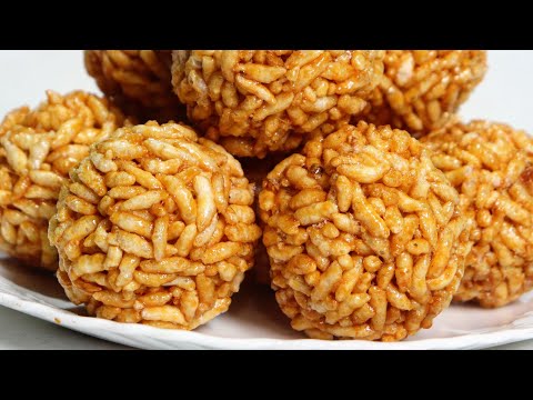Murmura Laddu Recipe | Gud Lai laddu | Amma Food Bites