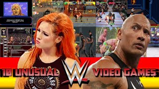 10 Unusual WWE/WWF Games