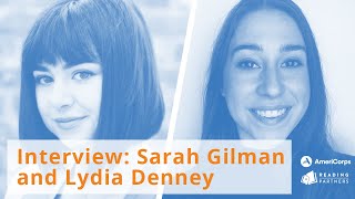Sarah Gilman Interviews AmeriCorps Member video