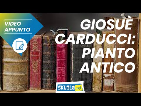 Giosuè Carducci: Pianto Antico