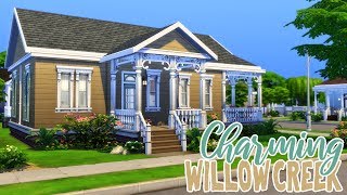 Charming Willow Creek || The Sims 4: Speed Build