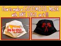 How to make a CUSTOMIZED MASK with ANY LOGO on it | Face Mask Face Covering How to make a CUSTOMIZED MASK with ANY LOGO on it | Face Mask Face Covering