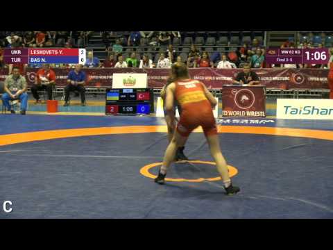 Yuliia LESKOVETS (UKR) - Nesrin BAS (TUR).mp4
