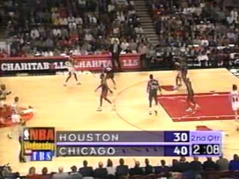 Michael Jordan Greatest Games: 38 Points vs Rockets (1996)