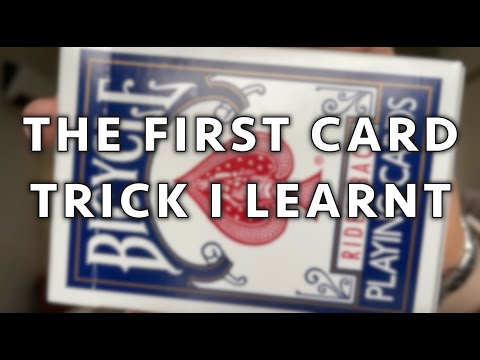 (TUTORIAL) The FIRST CARD TRICK I EVER LEARNT! | Marshall's Magic
