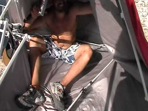 Sole survivor on a barren peninsula