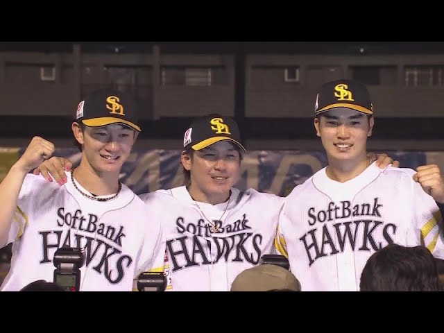 ホークス・甲斐拓也選手・正木智也選手・廣瀬隆太選手ヒーローインタビュー 6月21日 福岡ソフトバンクホークス 対 千葉ロッテマリーンズ