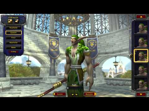 [Warlords of Draenor] New Nightelf male faces